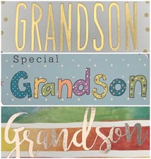 Grandson birthday card  