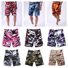 Mens Army Military BDU Shorts Outdoor Hunt Camp Casual Camouflage Cargo Shorts
