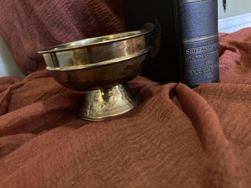 Brass hammer and - smooth, bowl