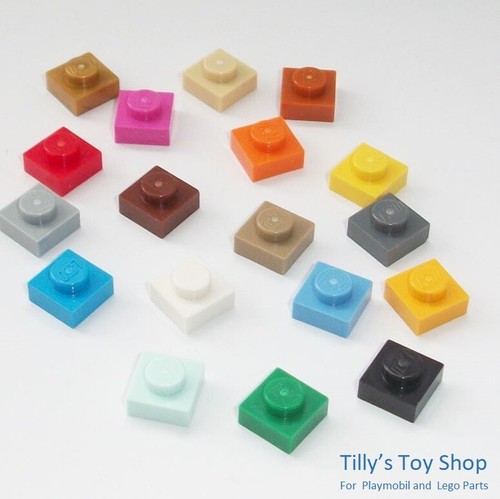Lego 1x1 thin tiles - thin, plate
