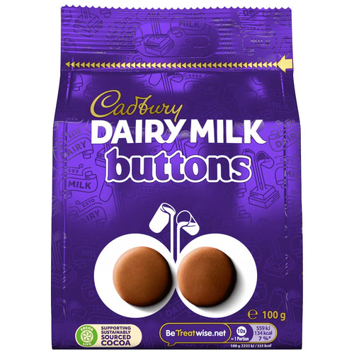 Cadbury dairy milk buttons - cadbury,