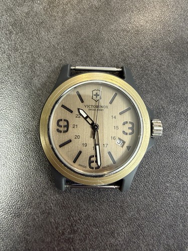 Victorinox gold men watch - gold, men’s