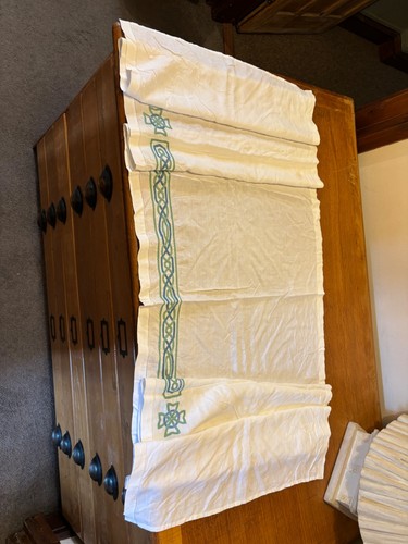 Linen altar cloth with - , celtic