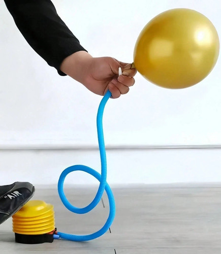 Portable balloon foot air pump - portable,