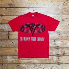 Vintage Single Stitch 1991 Van Halen For Unlawful Carnal Knowledge Band T-Shirt