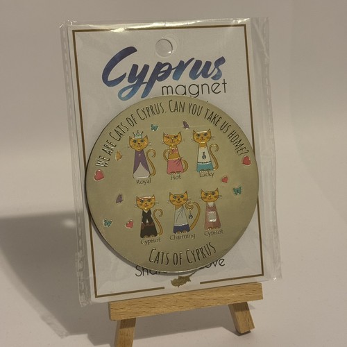 Cats cyprus fridge magnet - cats, of