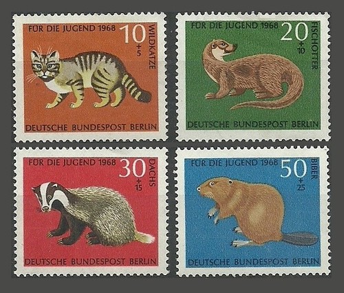 Germany berlin stamps 1968 - berlin,