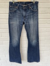 Vintage Levis 516 Jeans Blue Bootcut Flares Bell Bottom Grunge Rockstar W32 L32