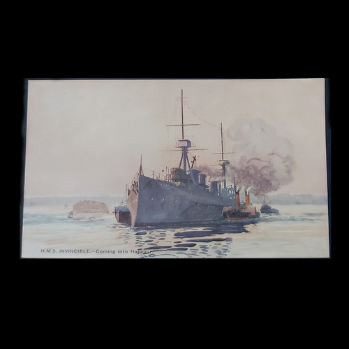 Hms invincible coming into - invincible,
