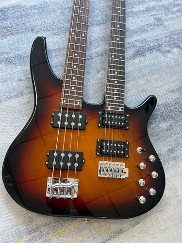 Double neck string bass - 4-string,