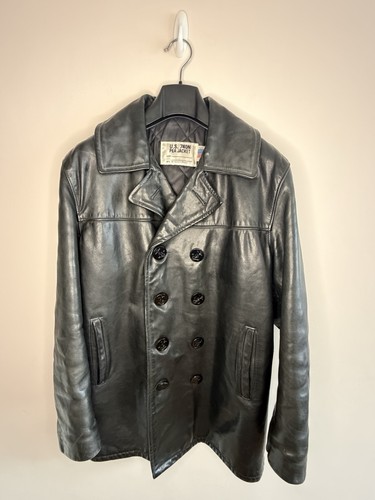 Schott nyc 740n pea jacket - schott,