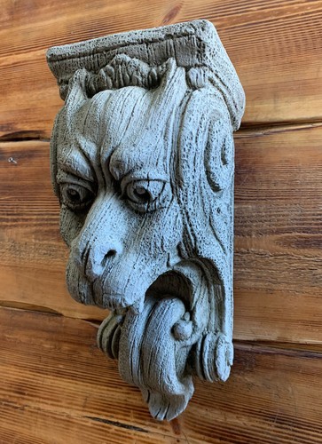 Stone garden detailed gargoyle - detailed,