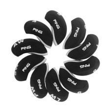 Black ping neoprene golf iron - neoprene,