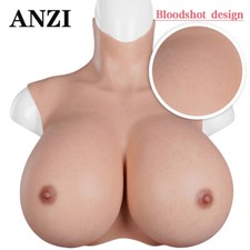 Huge Boobs S Cup Silicone Breast Forms Breastplate For Crossdresser Drag Queen