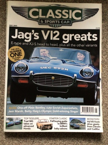Classic sports car magazine - classic,
