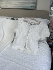 2 Piece White Summer Suit Size