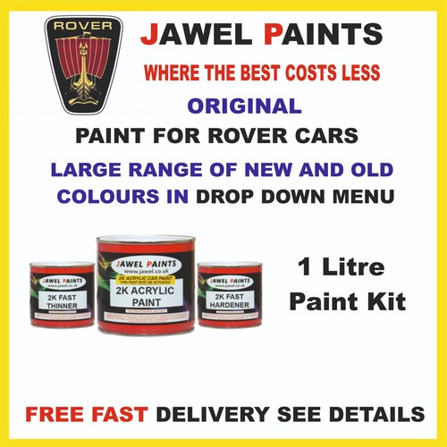 Car paint rover colours - 2k,