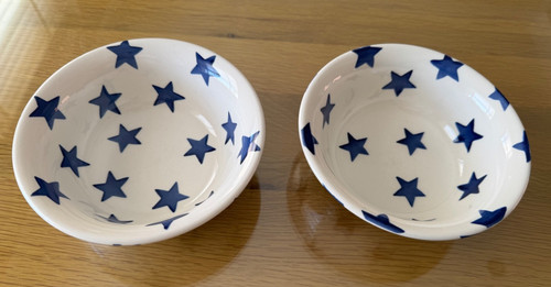 Emma bridgewater blue - blue, star