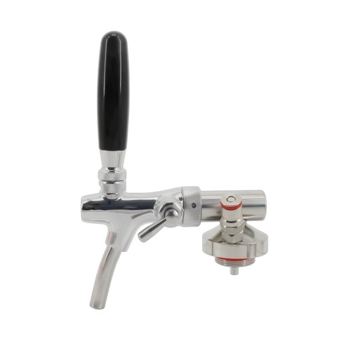 Beer with tap stainless steel - beer,