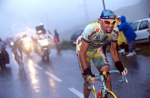 Marco pantani attacks the - marco,