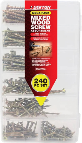 Dekton mixed wood screw - mixed,