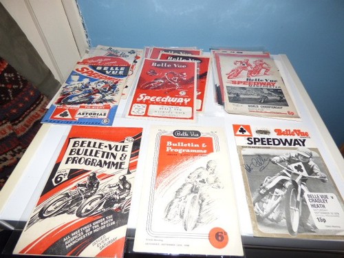 Vintage speedway programmes - speedway,