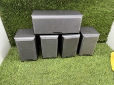 4x Mordaunt Short MS302 Satellite Front/REAR Speakers 1x MS304 CENTRE SPEAKER#4C