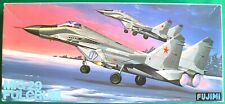 Vintage 1987 Fujimi 1/72 Scale Mig 29 Fulcrum Plastic Model Kit