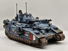 Warhammer 40k Bandblade Super Heavy Tank - Death Korps Of Krieg + Commander