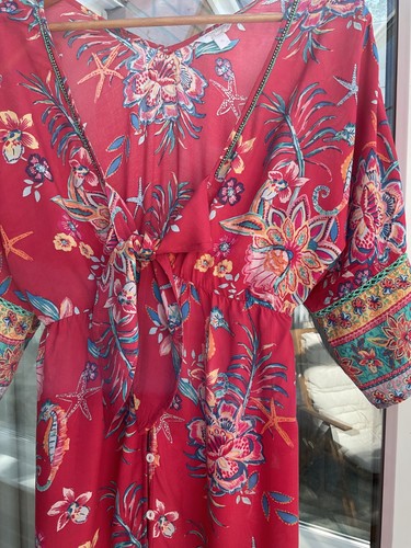 Monsoon beach boho floral - beach,