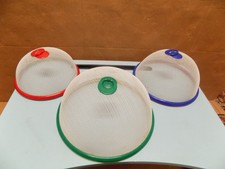 Vintage Three Dome Mesh Food / Cake Covers