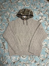 SUPREME CABLE HOODED SWEATER