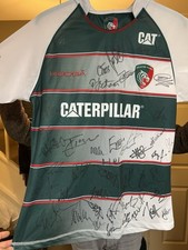 Leicester Tigers Signed Rugby
