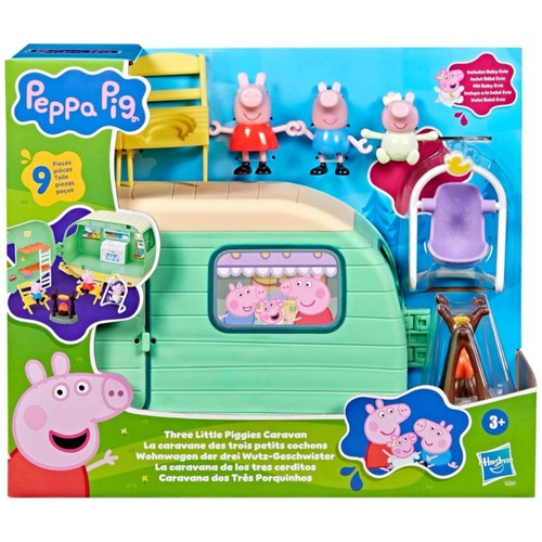 Three little piggies caravan - three,