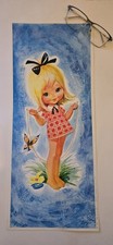 1970's Lithograph Young Girl