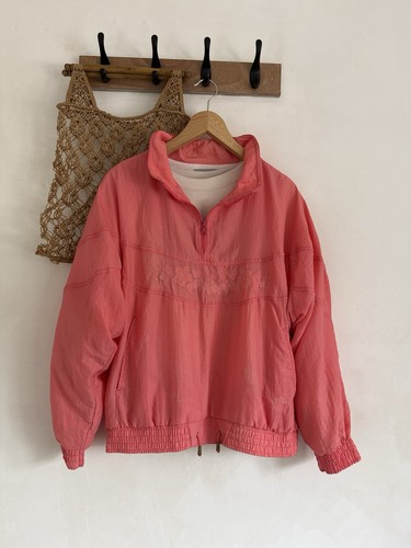 80s vintage shell suit jacket - 80s,