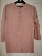 Ladies Zara Lurex Pink