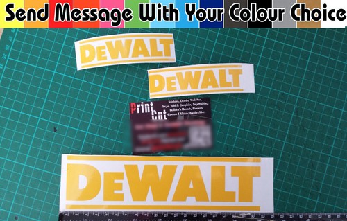 Dewalt stickers decals - dewalt,