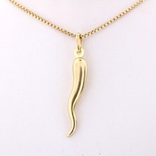 9ct Yellow Gold Horn of Life Pendant only