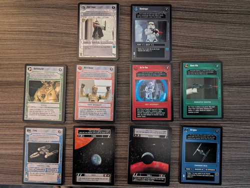 Star wars ccg rares - wars, +