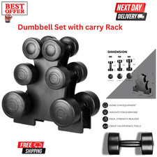 Dumbbell set with carry - dumbbell,