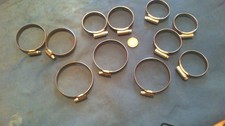 HOSE CLAMPS  ACE STAINLESS STEEL  JUBILEE CLIPS JOB LOT  WORM DRIVE VINTAGE CAR