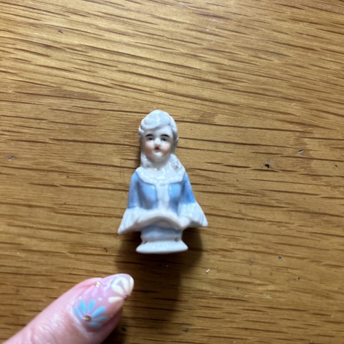 Antique porcelain half - antique,