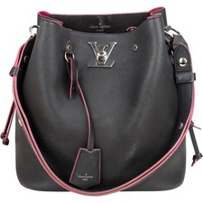 Louis Vuitton Black Leather