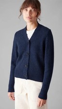 Toast Kaia Blue V-Neck 100%