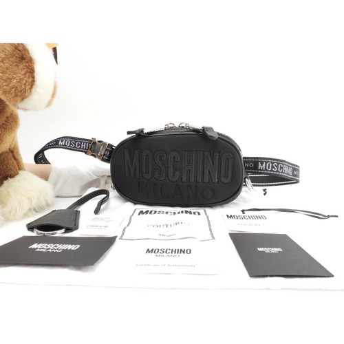 Moschino belt bag nylon black - belt,