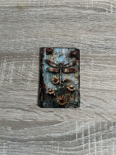Dragonfly fridge magnet - fridge, insect