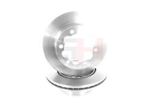 2x Brake Discs Rear GH for