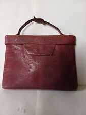 Vintage 1940s burgundy