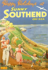 SUNNY SOUTHEND ON SEA LMS LNER